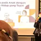 Kepala Biro Komunikasi dan Pelayanan Publik Kemenkes RI Siti Nadia Tarmizi di Jakarta Selatan, Rabu (8/3/2023). Foto: Ade Nasihudin/Liputan6.com.