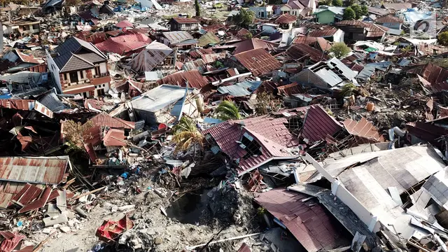 Potret Udara Ribuan Perumnas Balaroa yang Hilang Akibat Gempa