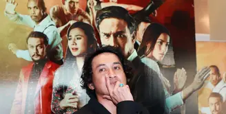 Agus Kuncoro berperan sebagai Hasnomo di film yang berjudul ‘Gangster’. (Wimbarsana/Bintang.com)