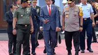 Presiden Joko Widodo (Jokowi) bersama rombongan terbatas bertolak menuju Singapura dalam rangka kunjungan kerja pada Selasa (8/10/2019).