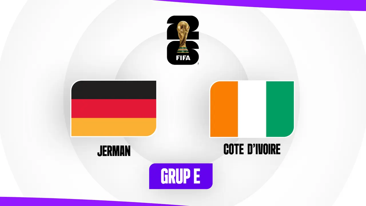 Timnas Jerman vs Pantai Gading, Piala Dunia 2026