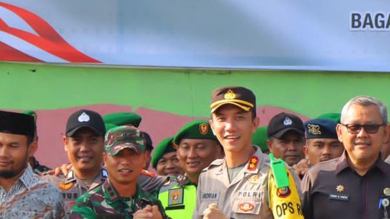 Pemilu Damai Harga Mati, TNI-Polri di Rokan Hilir Siap Bersinergi