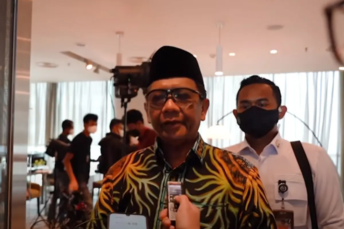 Menkopolhukam Mahfud MD