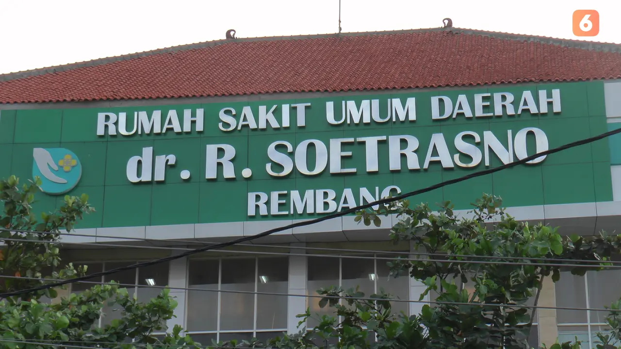 Rumah Sakit Umum Daerah (RSUD) dr R Soetrasno Rembang, Jawa Tengah (Liputan6.com/Ahmad Adirin)