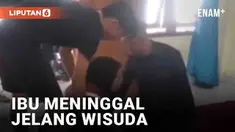 Wisuda adalah puncak hari bahagia atas proses belajar mahasiswa. Namun hari mahasiswa Universitas Negeri Gorontalo ini berubah menjadi duka. Sang ibu meninggal jelang wisuda.