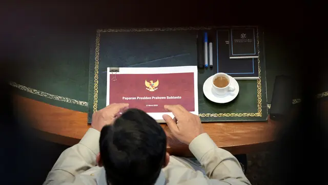 Presiden Prabowo Subianto bertemu sejumlah pimpinan redaksi dan pengamat di kediaman pribadinya, Hambalang, Bogor, Jawa Barat. (Istimewa)