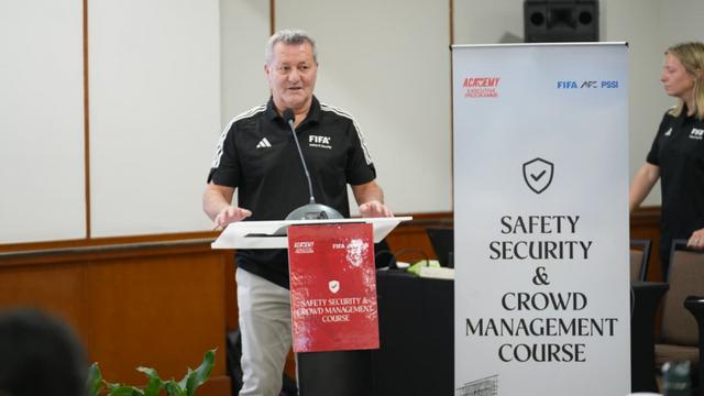 Garuda Academy Executive Program: Safety, Security & Crowd Management Course dimulai pada Selasa (4/11/2025) di Jakarta dengan menghadirkan para ahli dari FIFA dan AFC sebagai pemateri utama.
