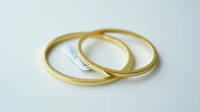 Perbandingan Gelang Emas 5 Mayam dan 5 Gram/Ilustrasi oleh AI