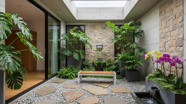 Model Inner Courtyard yang Kecil Tapi Bikin Rumah Terasa Luas