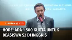 Untuk Anda yang berencana melanjutkan studi dengan bea siswa ke luar negeri ada 1.500 kuota bea siswa gratis yang ditawarkan secara global untuk kuliah di Inggris. Persiapkan diri Anda.