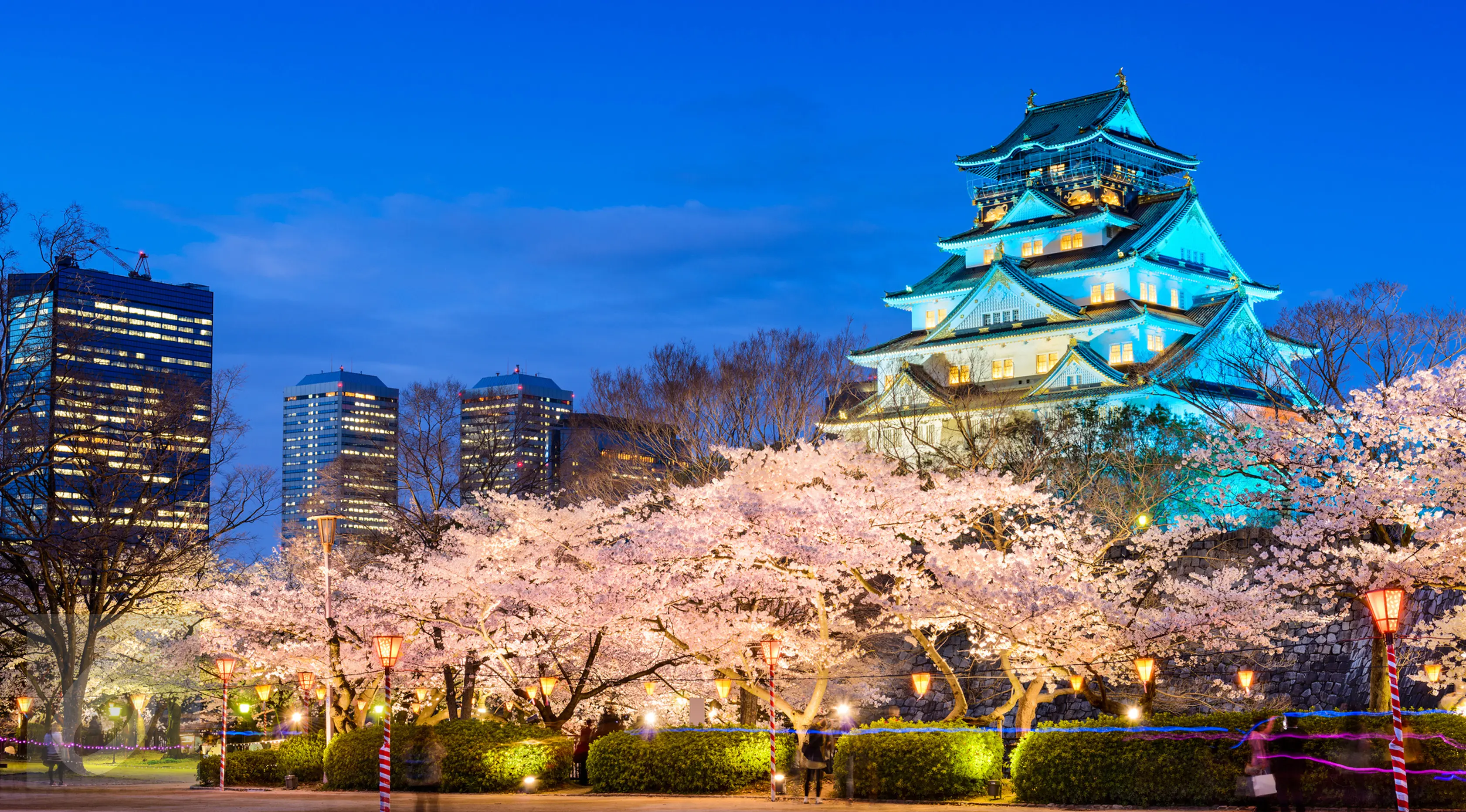 Suasana Kota Osaka, Jepang (iStockphoto)