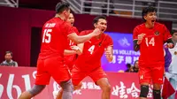 Timnas voli putra Indonesia akan menghadapi Korea Selatan pada perebutan peringkat ketujuh Asian Games 2023 di&nbsp;China Textile City Sport Centre Gymnasium, Selasa (26/9/2023) pukul 13:30 WIB. (foto: AVC)