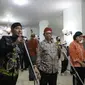 Bupati Sumenep Fauzi pada acara APBN Hadir di seluruh pelosok Indonesia, di Pendopo Keraton Sumenep. (Istimewa)
