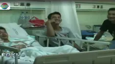 Lima hari dirawat kondisi delapan korban Senin siang telah semakin membaik.