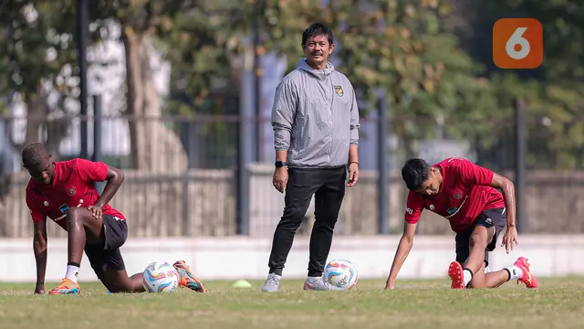 Foto: Timnas Indonesia U-24 Gelar Latihan Jelang Bertolak ke China untuk Asian Games 2022, 7 Pemain Telat Gabung