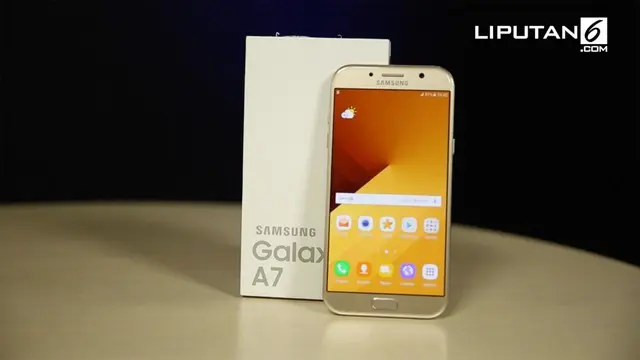 Unboxing Samsung Galaxy A7 (2017)