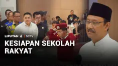 Menteri Sosial, Saifullah Yusuf bersama Sekretaris Kabinet Teddy Indra Wijaya meninjau kesiapan sekolah rakyat di kawasan Pejompongan, Jakarta Pusat. Ini adalah salah satu dari 10 titik tambahan rintisan sekolah rakyat di Jabodetabek.