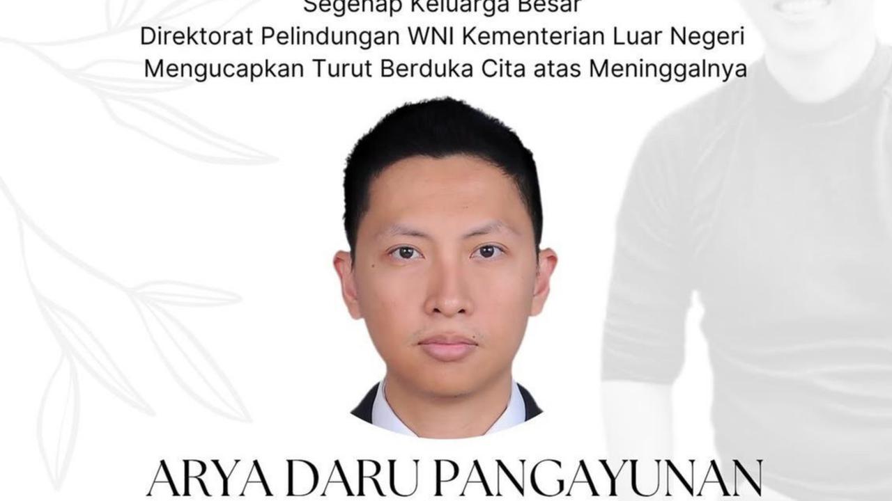 Diplomat Kemlu RI Arya Daru Pangayunan ditemukan meninggal di kamar kosnya di kawasan Gondangdia Kecil, Jakarta Pusat, Selasa (8/7/2025). (Foto: Instagram/@peduliwni)