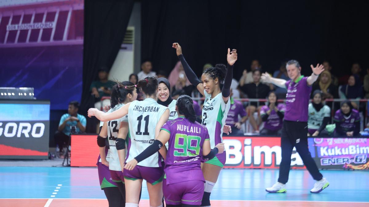 Hasil Proliga 2026: Gulung Popsivo Polwan, Jakarta Pertamina Enduro Mantab di Puncak Klasemen