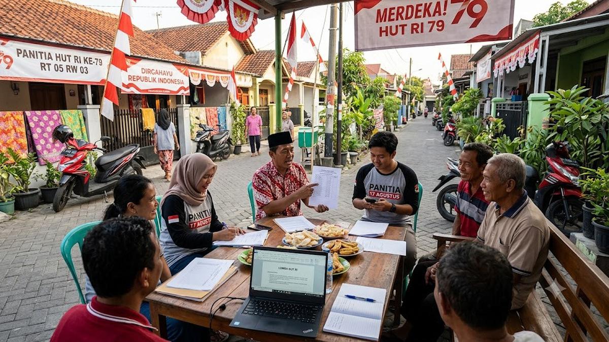 9 Contoh Susunan Panitia 17 Agustus, Lengkap dengan Tugas Setiap Jabatan