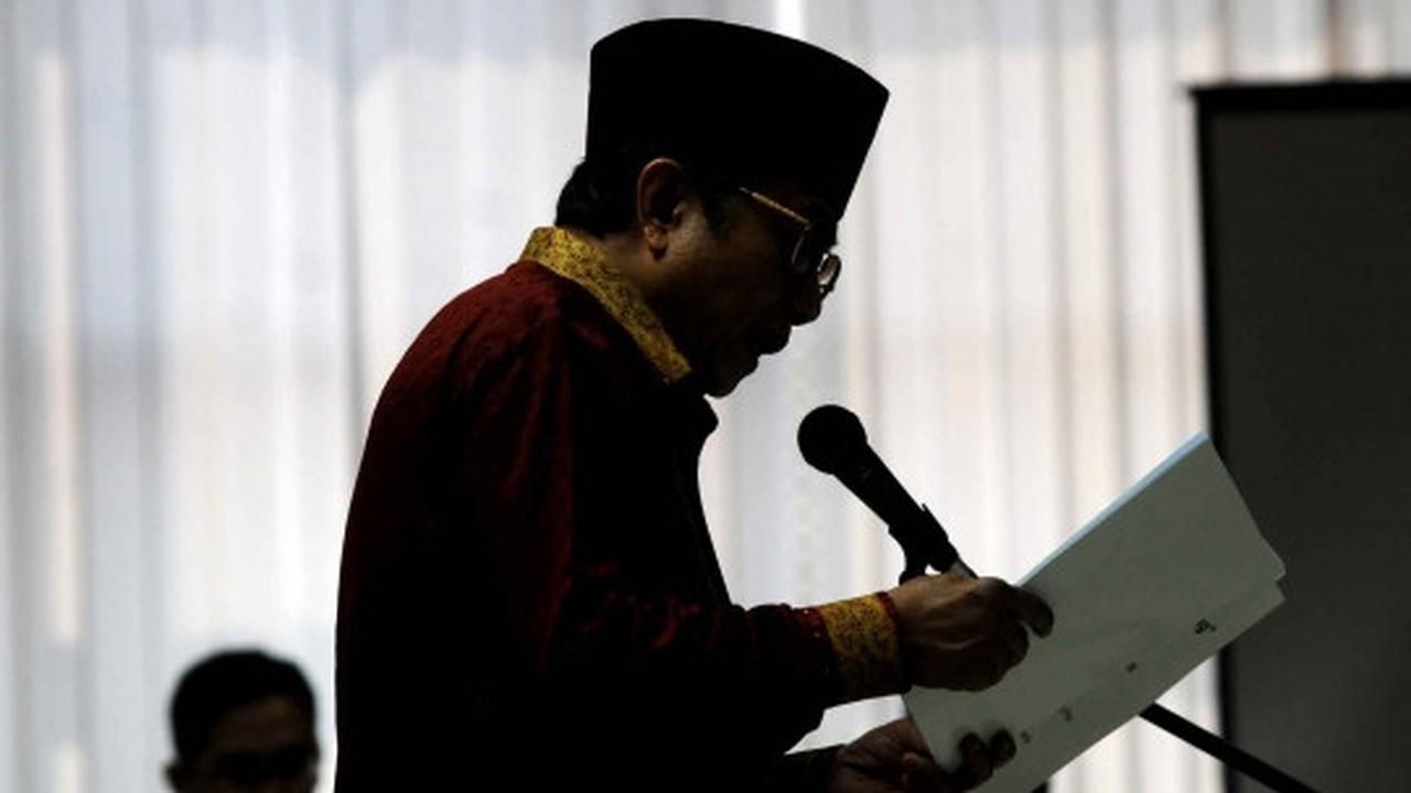 Waryono Karno bacakan nota pembelaan atas tuntutan JPU