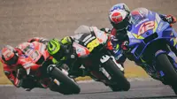 MotoGP - Digadang Bisa Kompetitif, Pembalap Ini Justru Tampil Loyo di 5 Balapan MotoGP 2020: Alex Rins, Cal Crutchlow, Danilo Petrucci (Bola.com/Adreanus Titus)