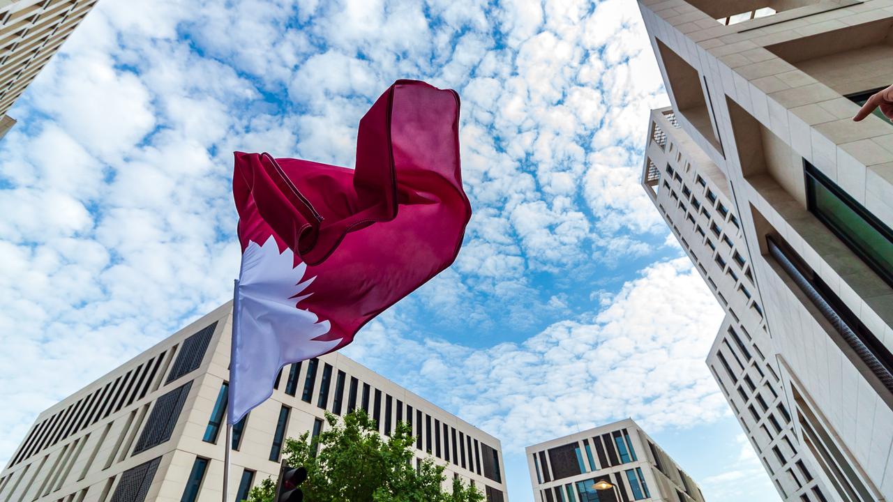 Ilustrasi Bendera Qatar