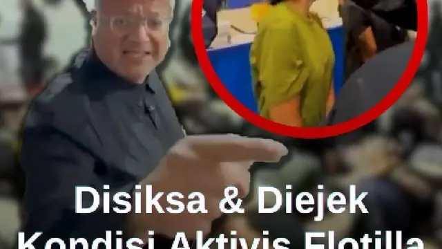 Kondisi Aktivis Flotilla Diculik Tentara Israel, Disiksa & Diejek Menteri Ben Gvir