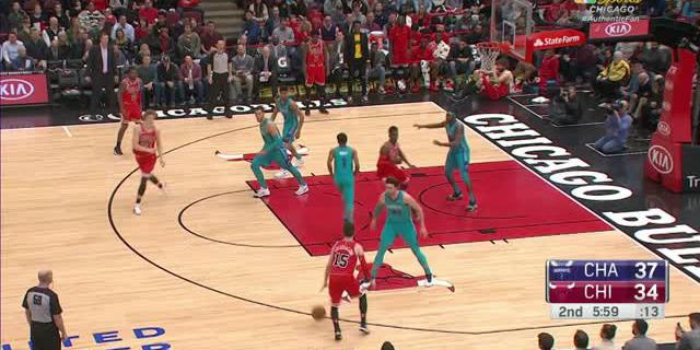 VIDEO : Cuplikan Pertandingan NBA,  Bulls 120 vs Hornets 114