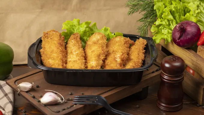 terong goreng crispy ayam ikan renyah