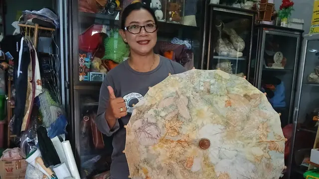Produk UMKM Diaz Ecoprint Miss Daun Yogyakarta