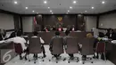 Sejumlah saksi dihadirkan saat sidang kasus dugaan suap dengan terdakwa Dessy Ariyanti Edwin dan Julia Prasetyarini di Pengadilan Tipikor, Jakarta, Kamis (21/7). (Liputa6.com/Helmi Afandi)