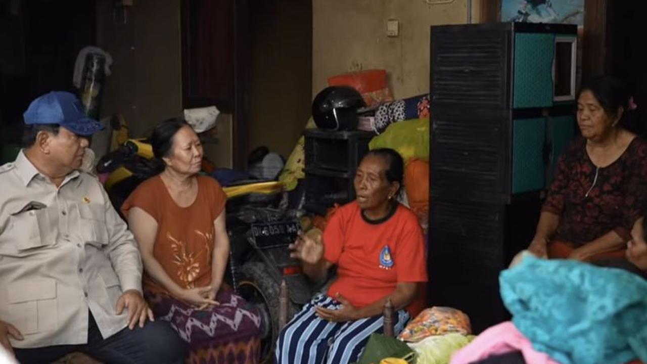 Momen Haru: Kisah Ni Nengah Manis, Korban Banjir Denpasar yang Curhat Langsung ke Presiden Prabowo