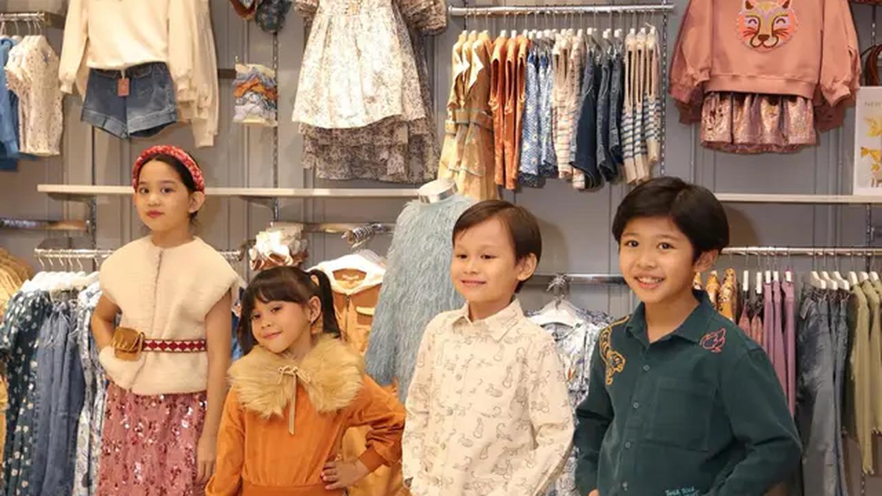 Koleksi Pakaian Anak untuk Libur Natal dan Tahun Baru dari Gingersnaps. [Daniel kampua/Fimela]