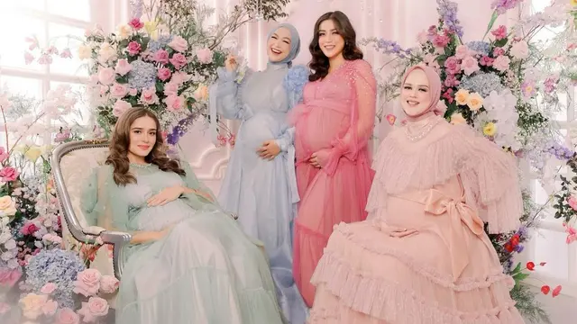Cut Meyriska Melahirkan Anak Kedua, Ini 6 Potret Perjalanan Kehamilannya