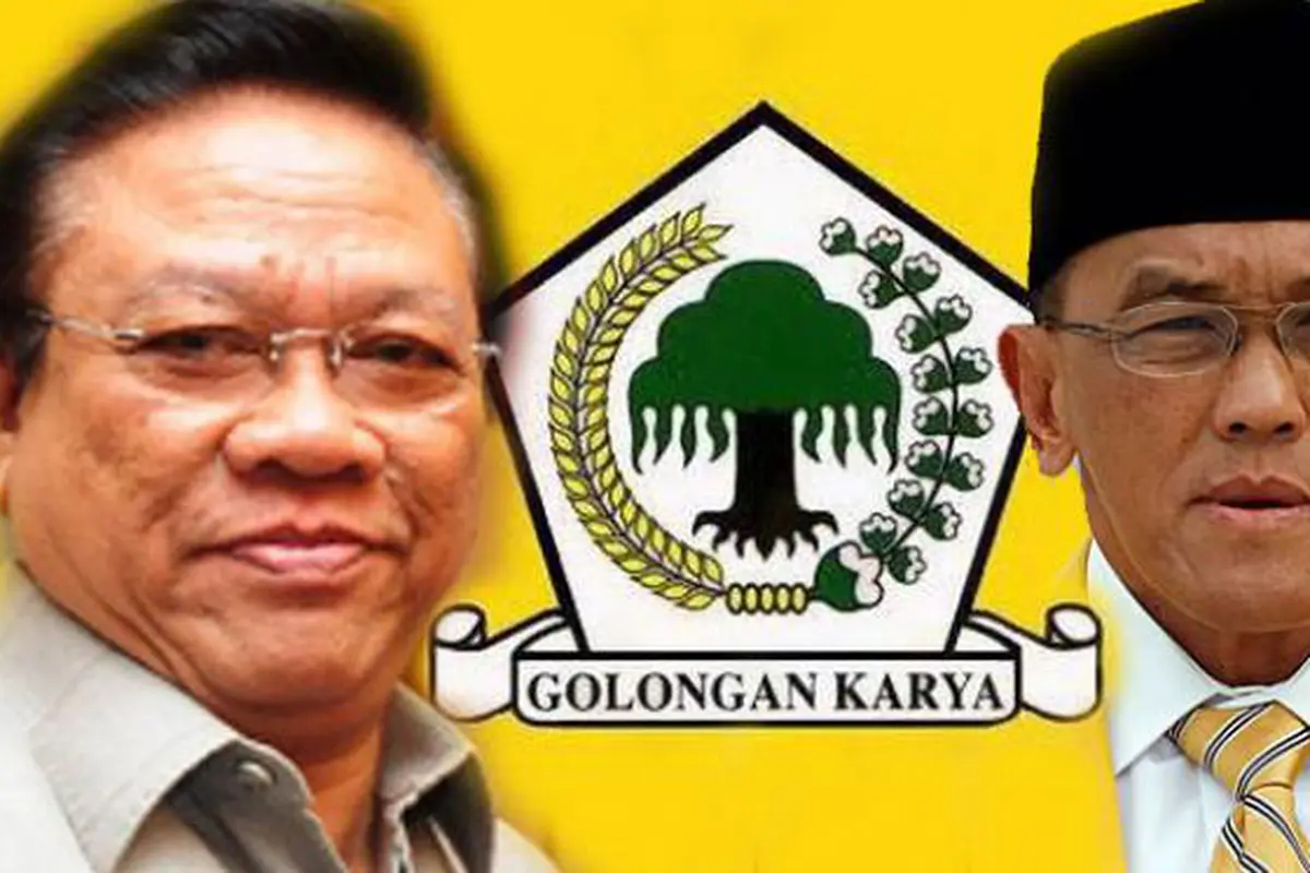 Agung Laksono dan Aburizal Bakrie
