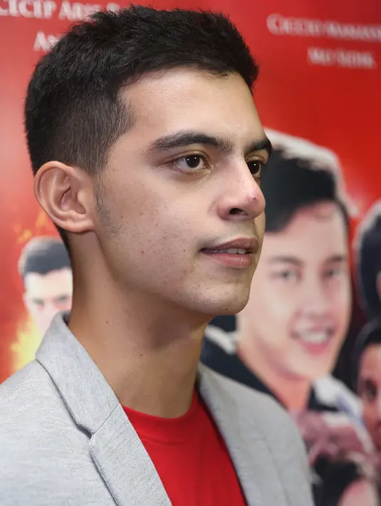 Tak hanya itu, Ciccio Manassero mengaku perannya kali ini akan begitu menantang untuk dihadapi. (Andy Masela/Bintang.com)
