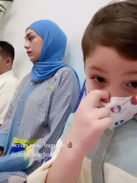 Celine Evangelista (Instagram/@maruef_ashary)
