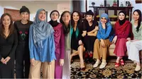 Pemain sinteron Cinta Fitri adakan reuni usai 12 tahun berpisah, tetap kompak dan hangat. Sumber (IG:@dindakanyaa) TikTok @shireenwisnu