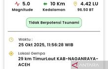Mengapa Gempa M4,9 di Nagan Raya Aceh Terjadi? BMKG Ungkap Pemicu Sesar Besar Sumatera