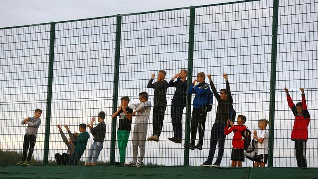 Suporter Prancis. (Reuters)