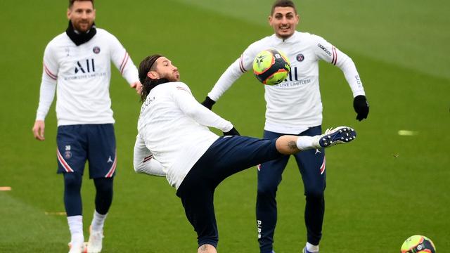 Lionel Messi dan Sergio Ramos