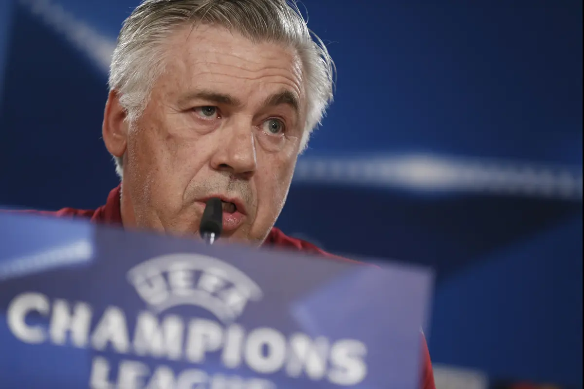 Napoli, Carlo Ancelotti (AP Photo/Francisco Seco)