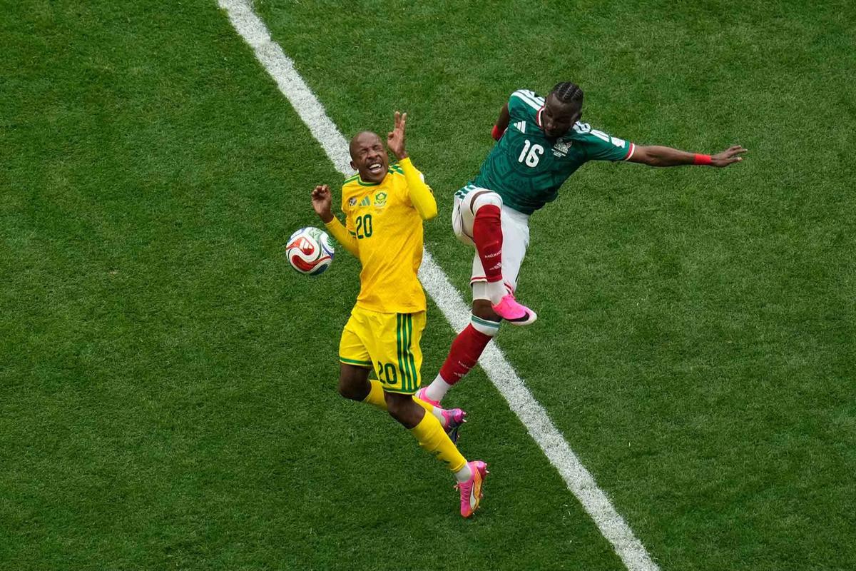 FOTO: Julian Quinones Ukir Sejarah Gol Pertama Piala Dunia 2026
