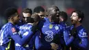 Chelsea unggul di segala lini dari lawannya, mereka mengontrol pertandingan dan mengkreasikan banyak peluang. Statistik mencatat Chelsea unggul telak dalam penguasaan bola dengan persentase mencapai 76 persen berbanding 24 persen. (AP/Ian Walton)