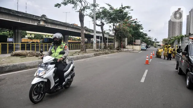 FOTO: Persiapan Trek Balap Liar Legal Ancol