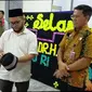 Anggota Dewan Perwakilan Daerah (DPD) Sumatera Utara (Sumut), Dedi Iskandar Batubara, terpukau dengan kerajinan warga binaan Rutan Kelas I Medan