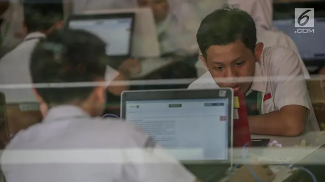 Siswa SMP DKI Jakarta Ikuti UNBK