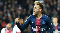 4. Neymar Jr (Paris Saint-Germain) - 5 gol dan 2 assist (AFP/Anne-Christine Poujoulat)