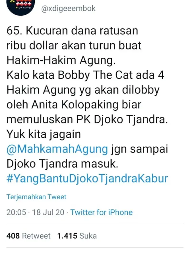djoko tjandra